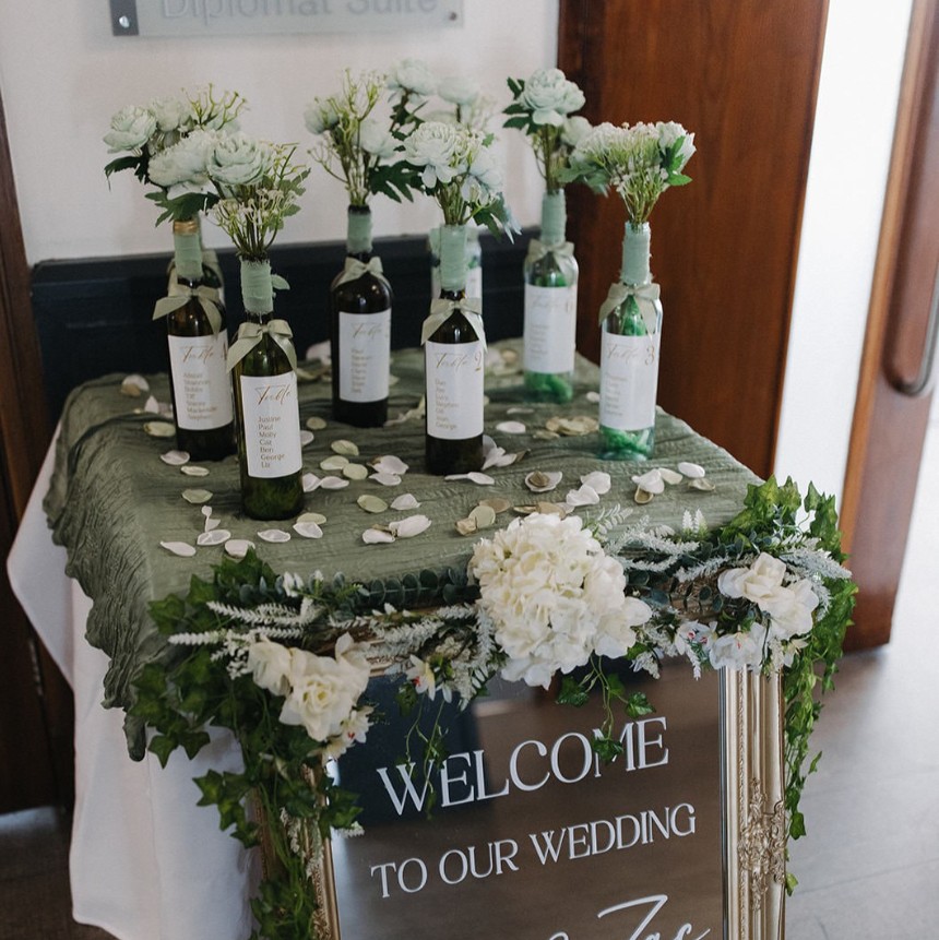 Formby Hall wedding reception